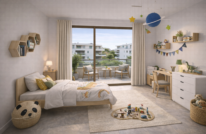 SPACIEUX T3 AU COEUR E LA POITE ROUGE AVEC SON MAGNIFIQUE ÉSPACE ÉXTÈRIEUR ! — photo 3