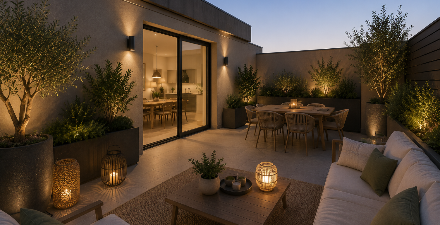 -- Coup de cœur assuré, VISITABLE ! Duplex 4 pièces avec superbe terrasse à ciel ouvert et livraison — photo 1