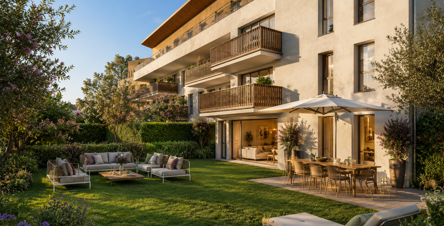 3 pièces doté d'un extérieur hors normes de 450m² à 10 min du Parc Borély — photo 1