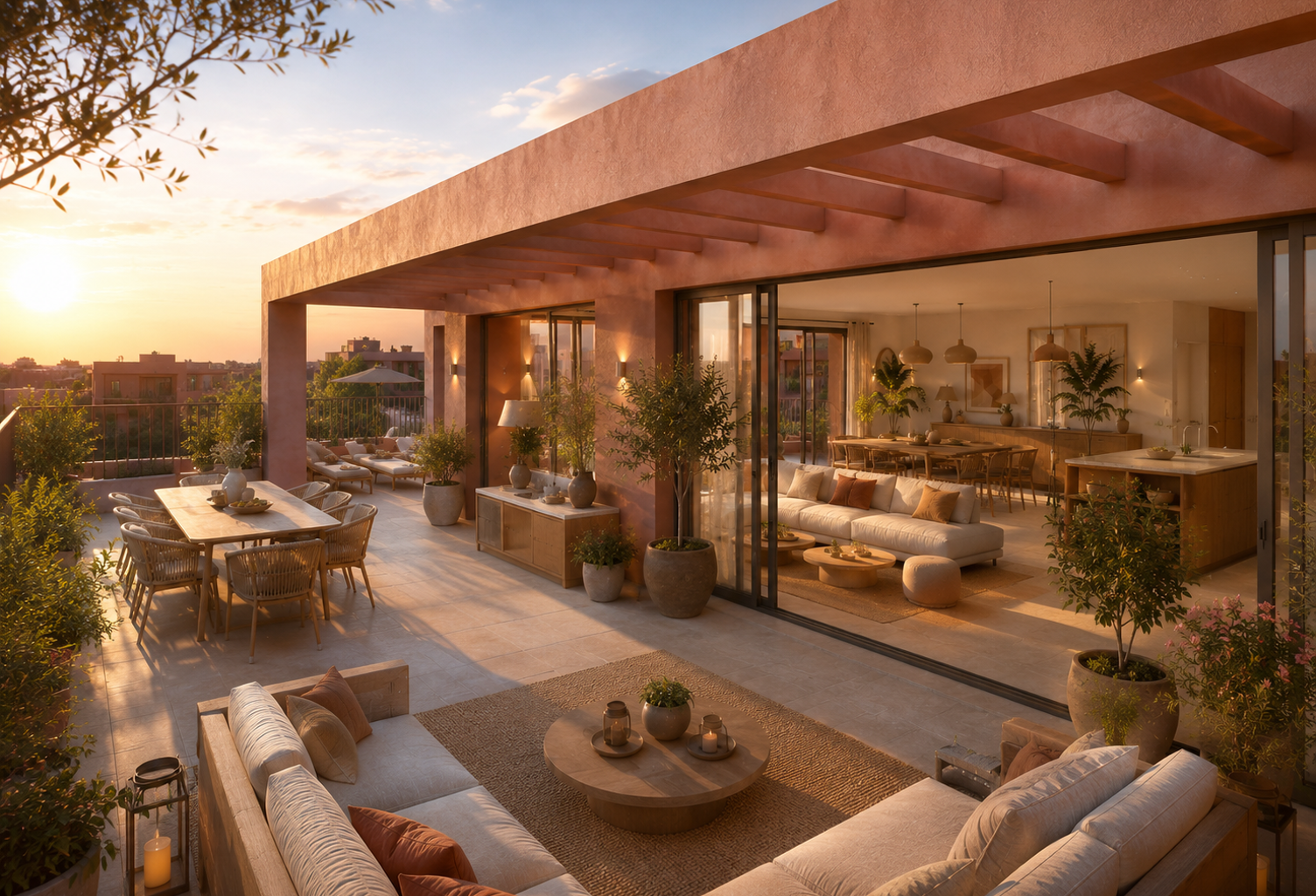 -- T5 EN DERNIER ÉTAGE – 60 M² DE TERRASSE PANORAMIQUE – MARSEILLE 15E — photo 1