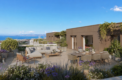 -- Villa Toit T4 d’Exception – Marseille 8e, vue mer — photo du bien