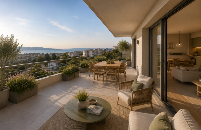 3 PIÉCE LUMINEUX AVEC ROOFTOP - UN EXTÉRIEUR CHALEUREUX D'EXCEPTION — photo 2