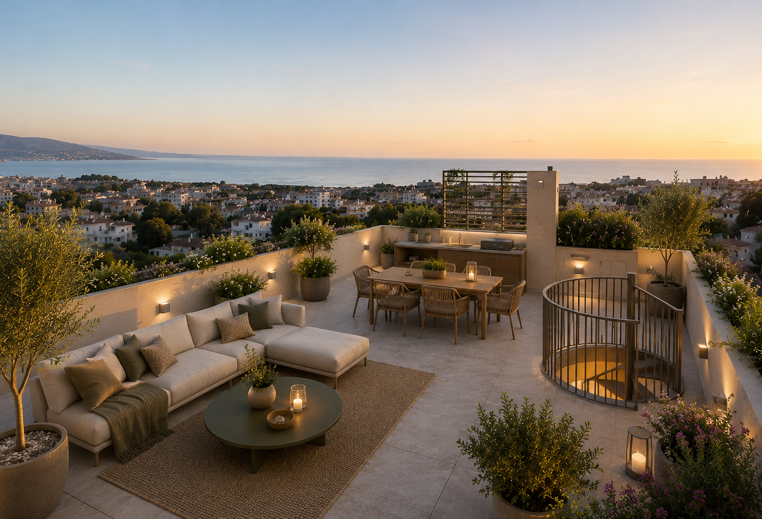 MARSEILLE 08 - T5 DE 117M² ET 250M² DE ROOFTOP VUES MER — photo 1