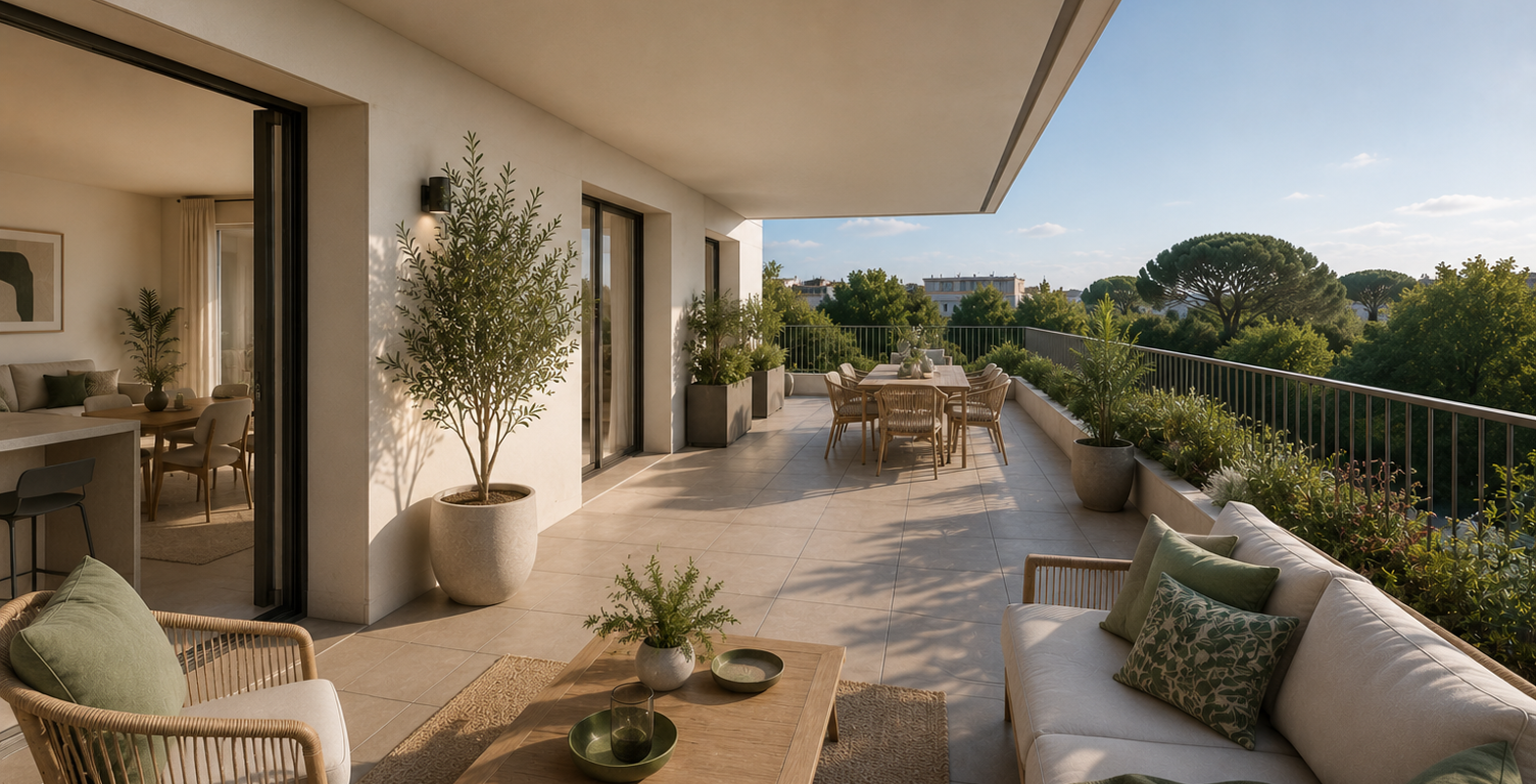 --MARSEILLE 08 - T3 78M² A DEUX PAS DES PLAGES DU PRADO — photo 1