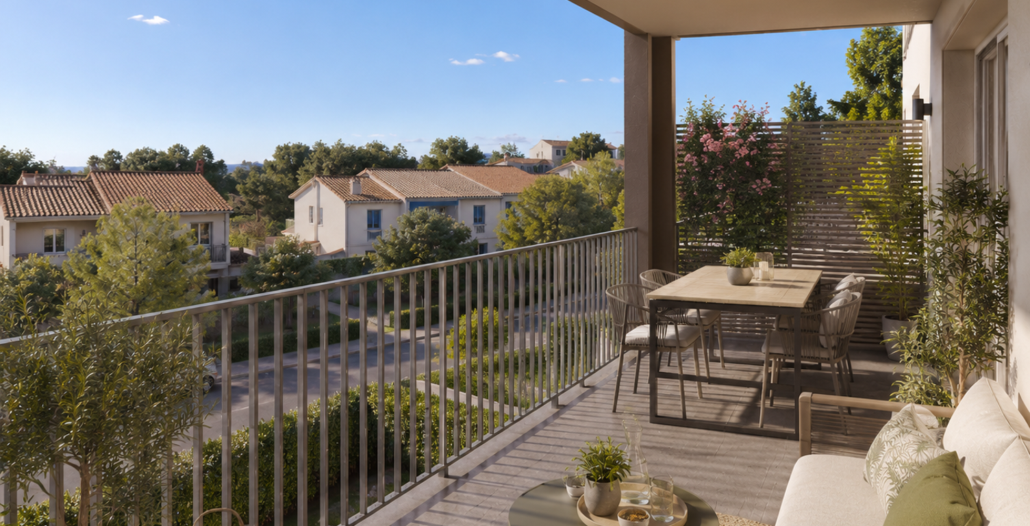T3 LUMINEUX AVEC TERRASSE DANS L'UN DES QUARTIERS LES PLUS PRISÉS DE LA CIOTAT — photo 1