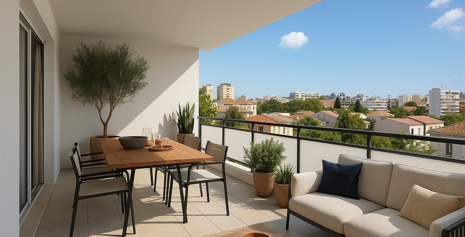 --MAGNIFIQUE T2 AU 4EME ETAGE QUARTIER BONNEVEINE PROCHE PLAGES — photo 1