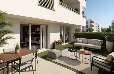 --T3 AVEC GRAND JARDIN PROCHE PLAGE SECTEUR BONNEVEINE  — photo du bien
