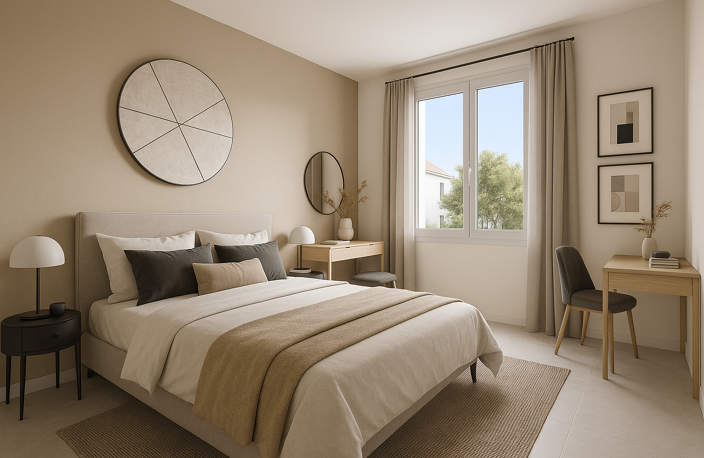 MAGNIFIQUE T2 AU 4EME ETAGE QUARTIER BONNEVEINE PROCHE PLAGES — photo 3