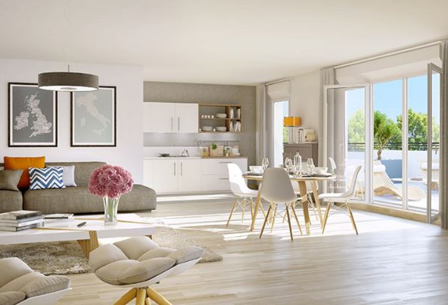 -IDEAL FAMILLE GRAND T4 DANS RESIDENCE INTIMISTE EN FACE DU TRAM  — photo 1