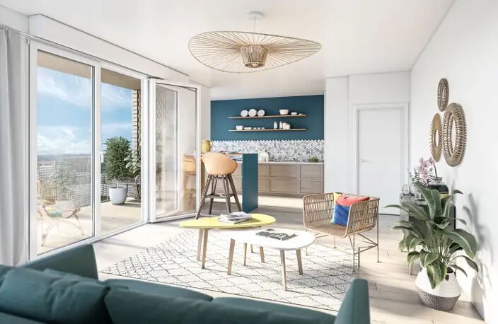 RARE ! ECOQUARTIER LES HAUTS DE STE MARTHE - STUDIO DE 30M² AVEC JARDIN PRIVATIF — photo 2