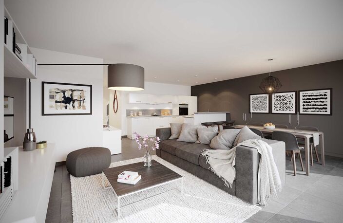 --CAMOINS - MAGNIFIQUE T3 62M² EN RDC + TERRASSE 12M² — photo 2