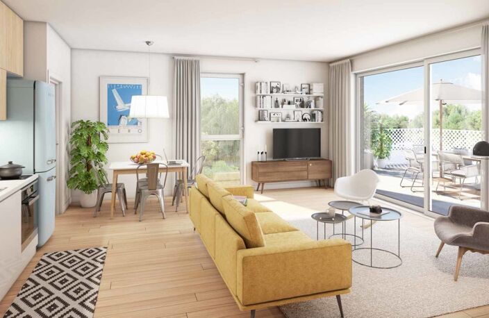 T3 10EME ETAGE NOUVEAU SECTEUR EUROMED  — photo 2