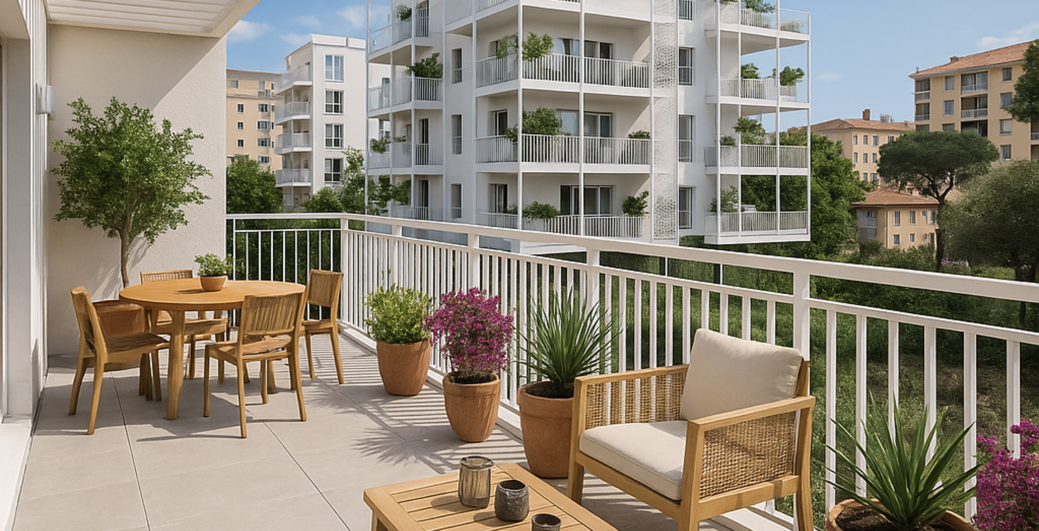 CONFORT FAMILIAL & ESPACE : SUPERBE T3 NEUF AVEC SÉJOUR XXL ET LOGGIA — photo 1