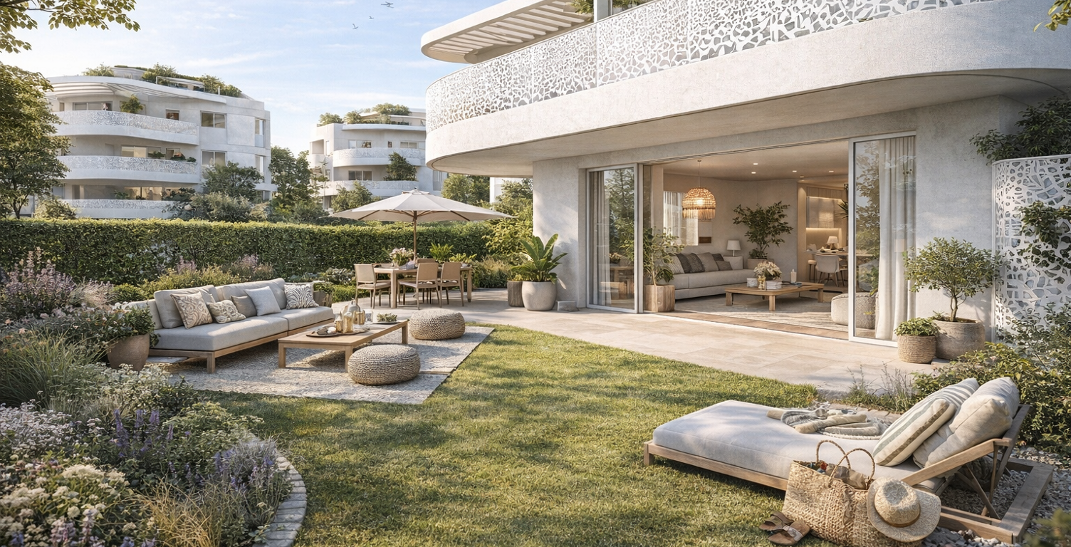 VOTRE MAISON EN APPARTEMENT AVEC JARDIN PRIVATIF À BOIS-LUZY — photo 1