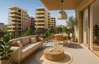 VOTRE NOUVEL ART DE VIVRE COMMENCE ICI : T2 NEUF AVEC LOGGIA GÉANTE — photo du bien