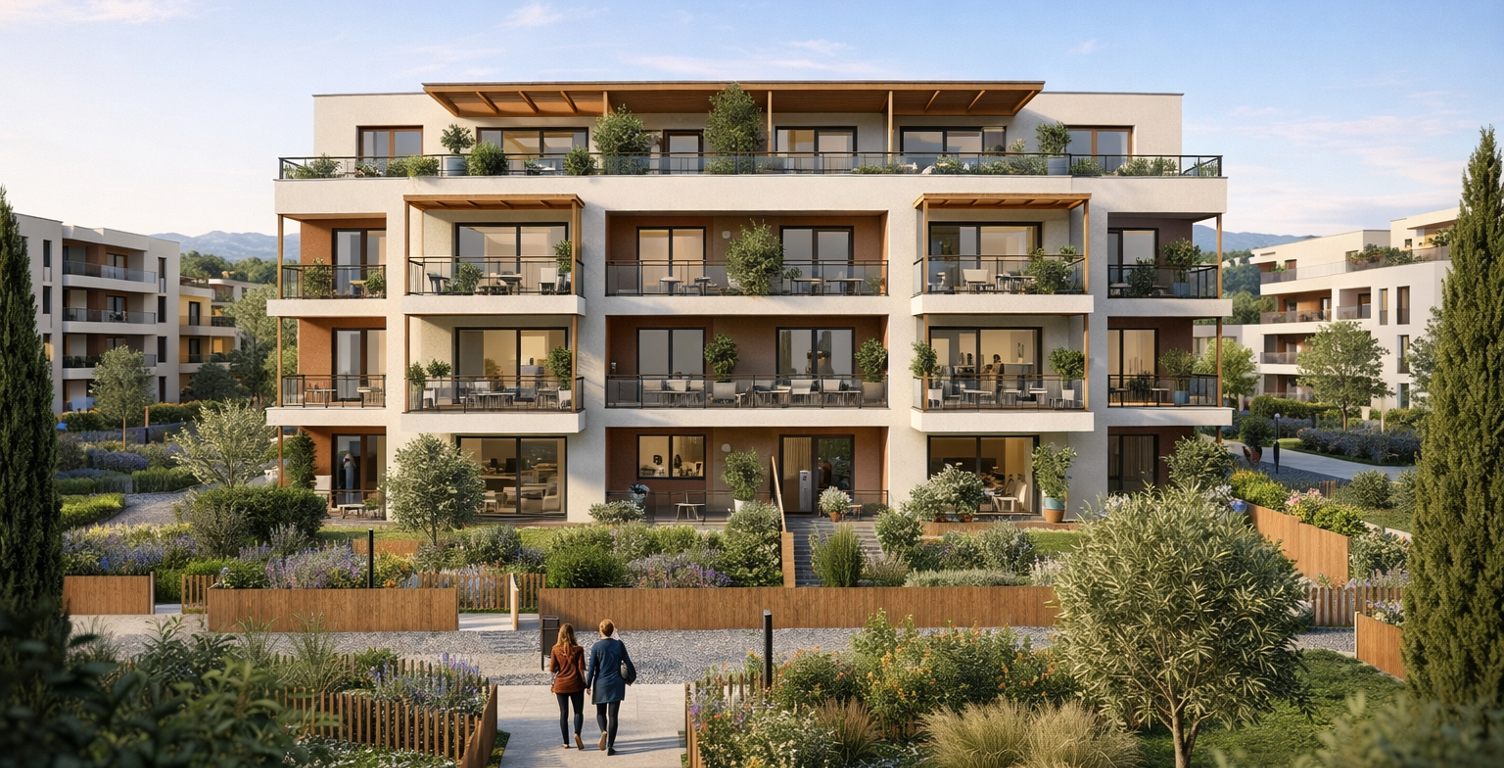 DERNIER ÉTAGE – SUPERBE T4 FAMILIAL DE 75 M² AVEC TERRASSE, 3 CHAMBRES, VOLUMES GÉNÉREUX ET CALME AB — photo 1