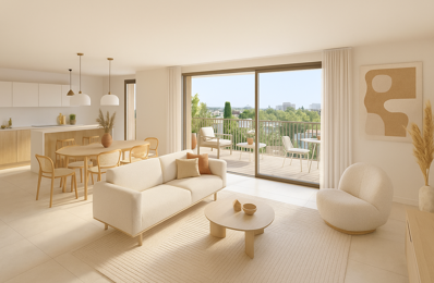 -T3 TRAVERSANT AU 4E ÉTAGE AVEC DOUBLE TERRASSE DONT ROOFTOP DE 38 M², VOLUMES GÉNÉREUX ET PRESTATIO — photo du bien