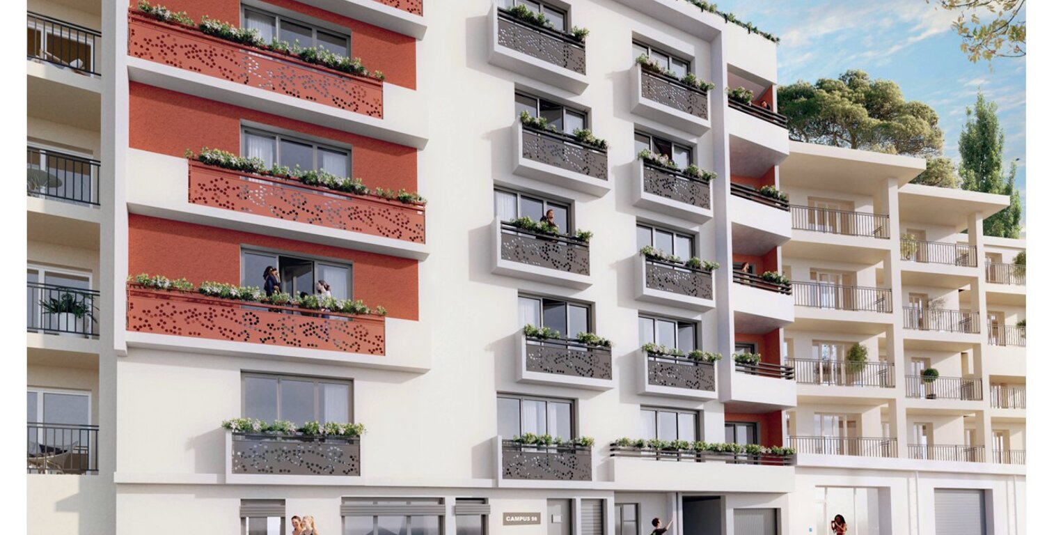 MARSEILLE NEUF - RÉSIDENCE ÉTUDIANTE "CAMPUS 98" - IDÉAL INVESTISSEMENT - VISITABLE — photo 1