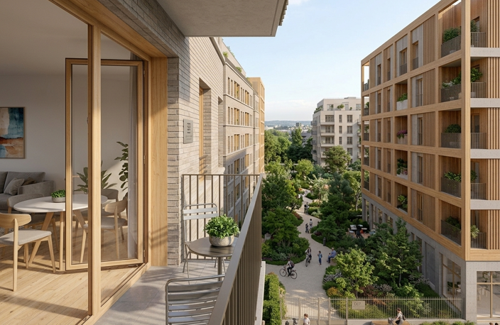 SUPERBE T2 AVEC BALCON & RANGEMENT – MONTREUIL (93) – METRO A PROXIMITE IMMEDIATE — photo 5