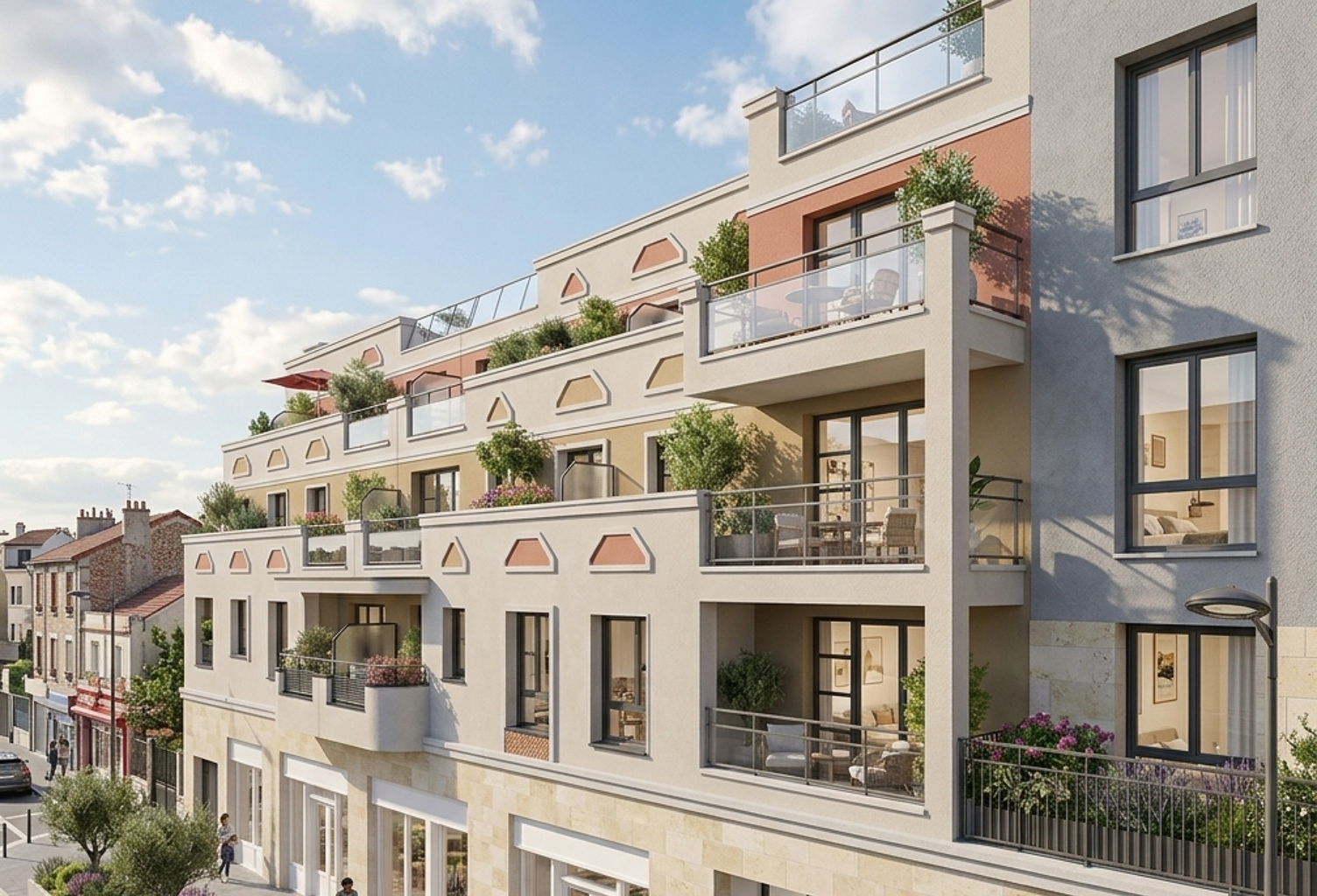 SUPERBE T2 AVEC BALCON – TRANSPORTS D'ÉLITE & CADRE PRATIQUE  — photo 1