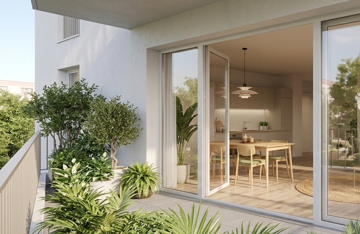 APPARTEMENT 2 PIECES AVEC BALCON – TRANSPORTS A PROXIMITE IMMEDIATE — photo 4