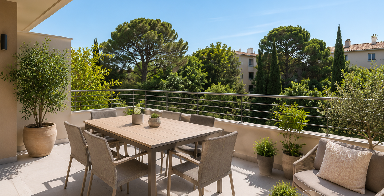 Appartement T3 avec balcon – À pied du centre-ville d'Aix-en-Provence — photo 1