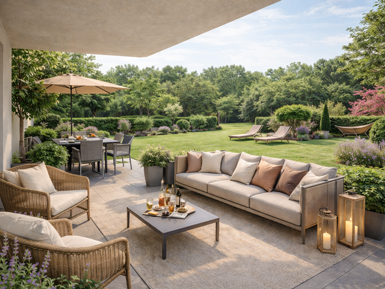 -MAGNIFIQUE 2P DE 45M² AVEC UN GRAND JARDIN DE 80M² — photo 1