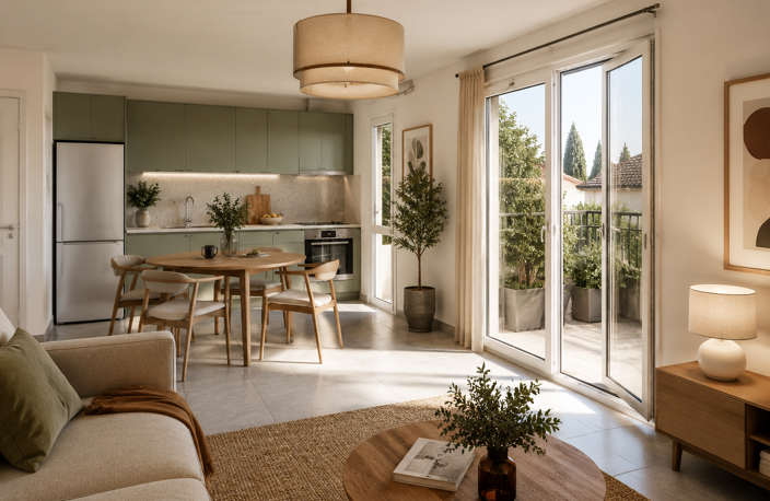 T2 neuf de 45m² avec grande terrasse de 15m² - Chateaurenard — photo 2
