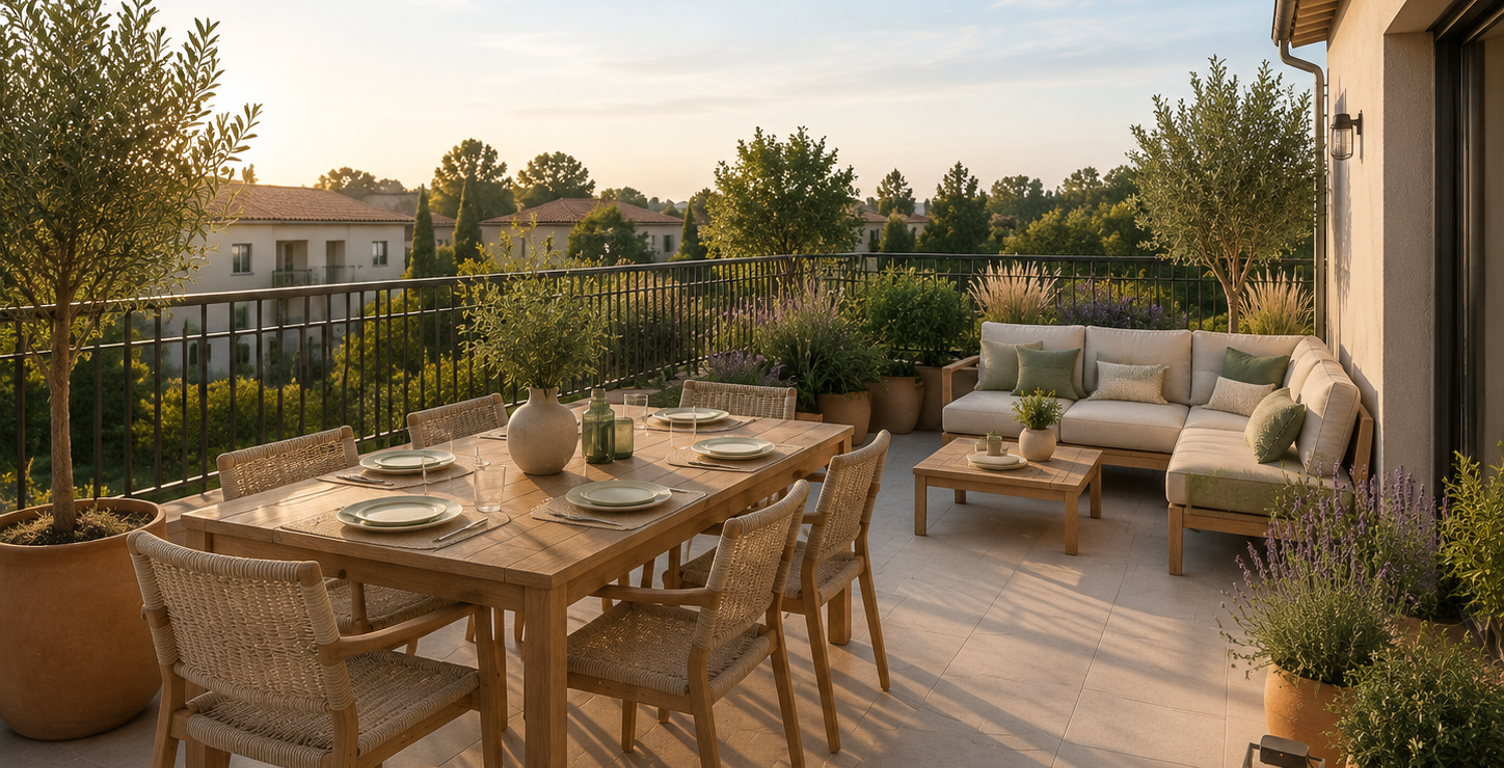 Grand T3 lumineux avec superbe terrasse de 14m² - centre Chateaurenard — photo 1