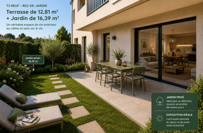 Aux portes d'Éguilles – T3 neuf avec jardin privé ! — photo du bien