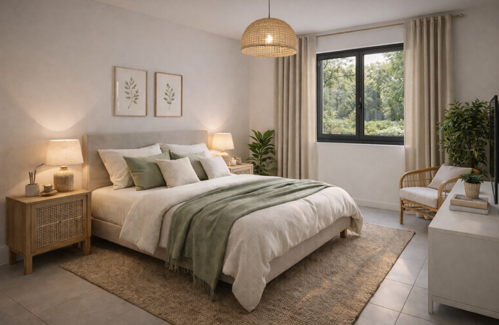 - PROCHE CENTRE VILLE - RESIDENCE DE 18LOGEMENTS SEULEMENT -  3P DE 75 M² AVEC TERRASSE 15M²  — photo 3