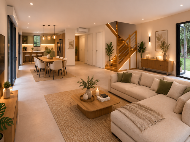 - Éguilles – Maison 4 pièces contemporaine de 110m² avec jardin — photo du bien