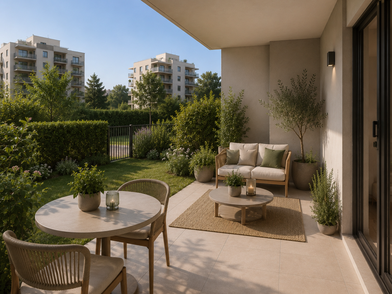 - PROCHE CENTRE VILLE AIXOIS - 2P DE 55M² ET GRAND EXTERIEUR  — photo 1
