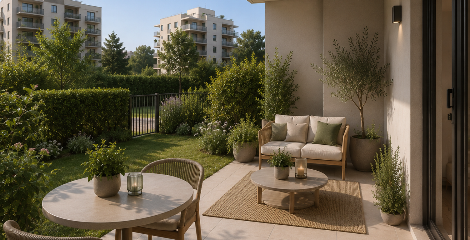 - PROCHE CENTRE VILLE AIXOIS - 2P DE 55M² ET GRAND EXTERIEUR  — photo 1