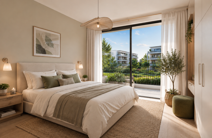AIX LA DURANNE - 4P DE 95M² AVEC EXTERIEUR ET STATIONNEMENTS — photo 3