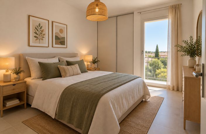 -DERNIER ETAGE - T2 de 40m² exposée OUEST avec parking — photo 3