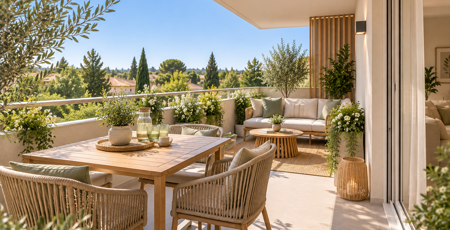 DERNIER ETAGE T3 de 55M² avec TERRASSE de 9m² PLEIN SUD — photo 1