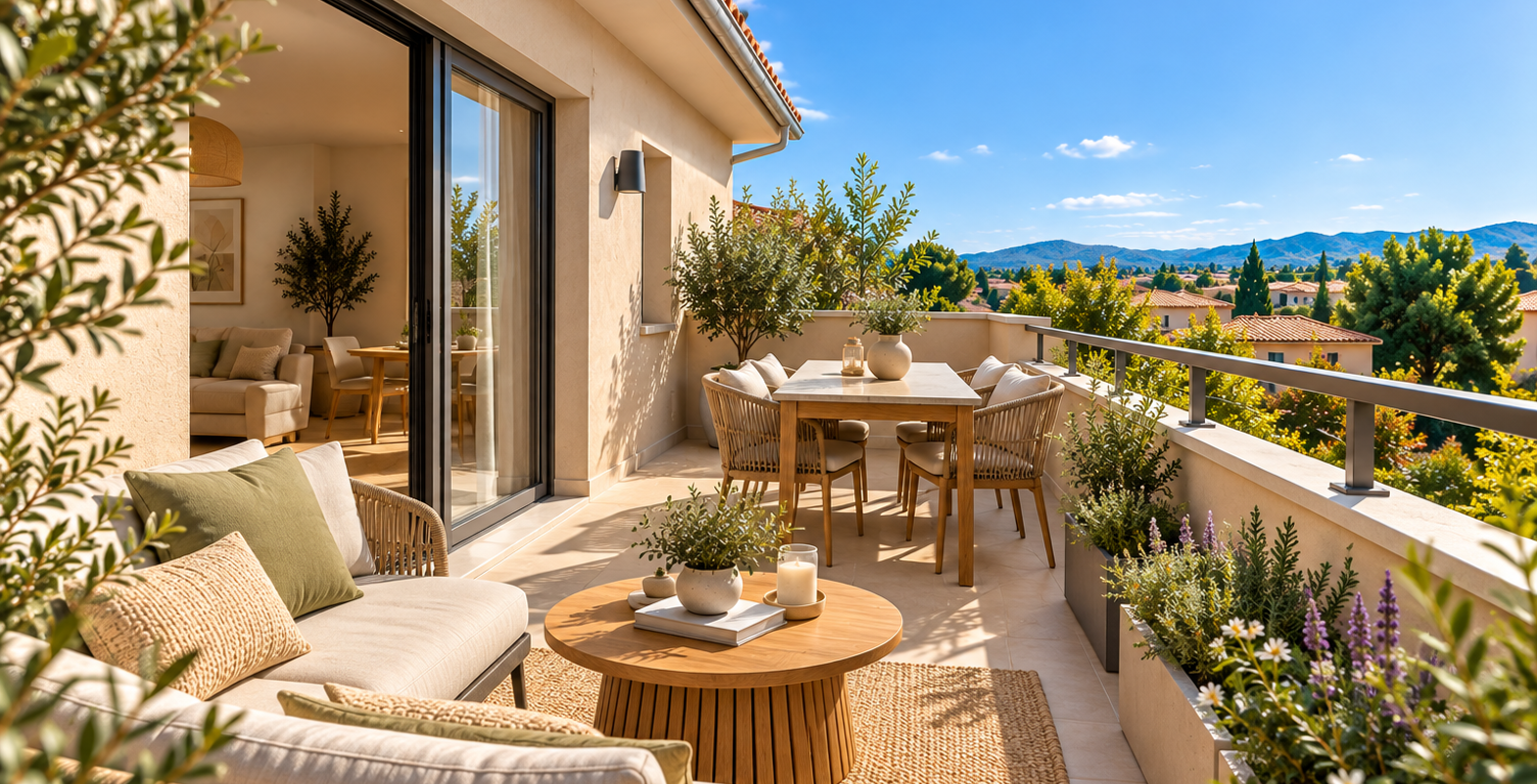 VIVEZ AU DERNIER ÉTAGE – T3 NEUF AVEC GRANDE TERRASSE ENSOLEILLÉE — photo 1