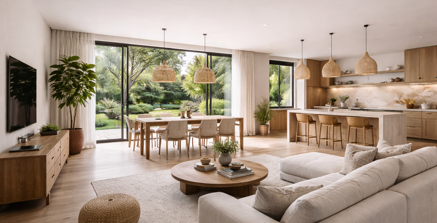 -AU CALME - GRAND T4 de 110m² AVEC JARDIN ET SUITE PARENTALE — photo 1