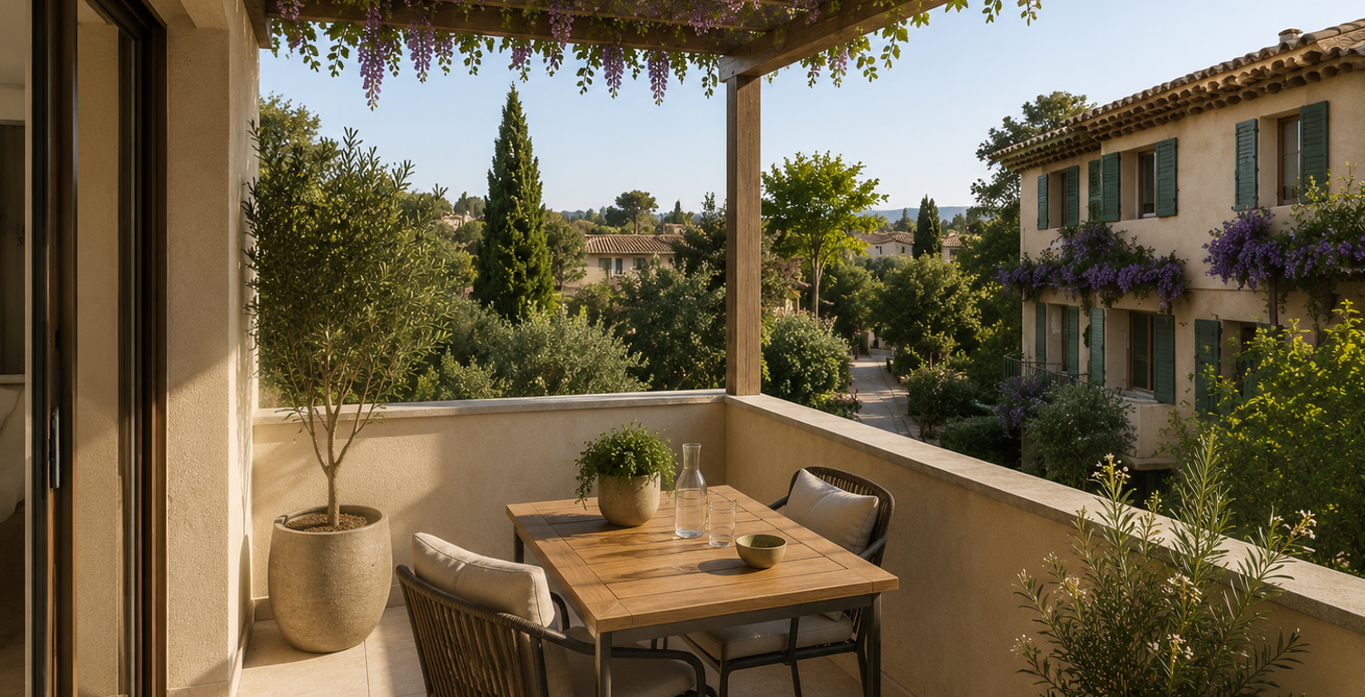 Vivez la douceur provençale : T3 avec extérieur et stationnement – Saint-Rémy-de-Provence — photo 1