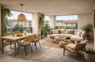 -RESIDENCE DE STANDING - 4P DE 90M² AVEC TERRASSE DE 20M² — photo du bien