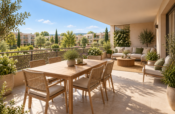 - GRAND T3 avec terrasse et parking - Sénas  — photo 2