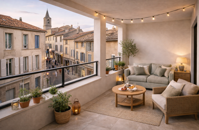 -CENTRE VILLE - 3P DE 65M² AVEC TERRASSE ET STATIONNEMENTS — photo du bien
