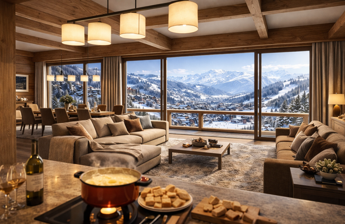 Un refuge d’exception au cœur de Megève / An exceptional retreat in the heart of Megève — photo 3