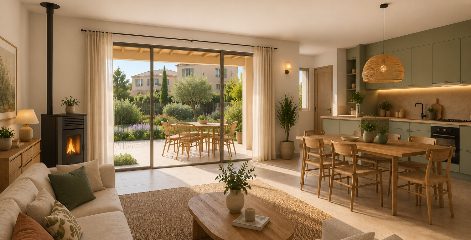 Villa T4 au coeur d'un village au calme et a 20min d'aix en provence — photo 1
