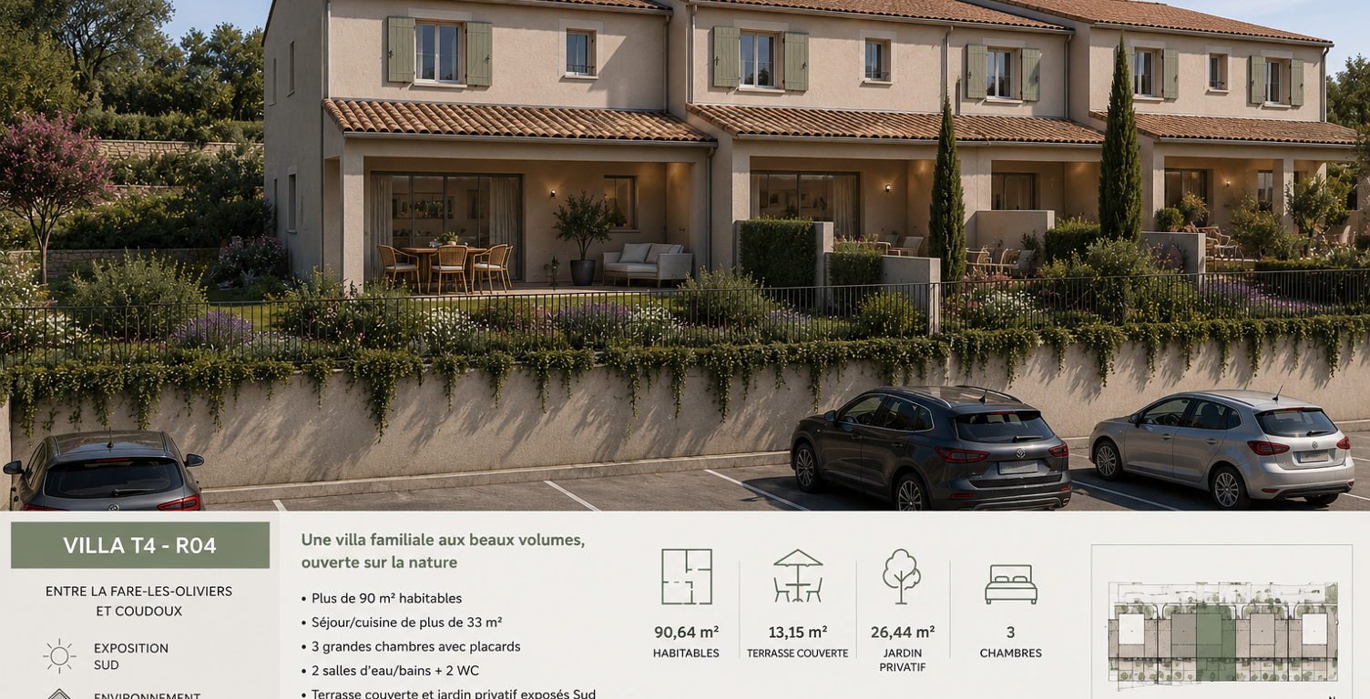 -Villa T4 ouvertes sur la nature, au cœur d’un environnement paysager exceptionnel. — photo 1