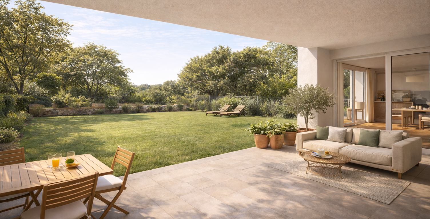 appartement T4 comme une maison avec jardin 150m² à Aix-en-Provence — photo 1