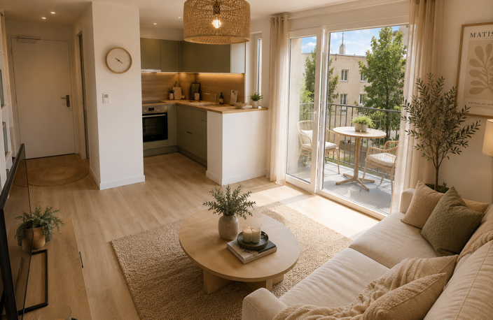 Grand studio avec balcon à deux pas du centre historique de Gap — photo 2