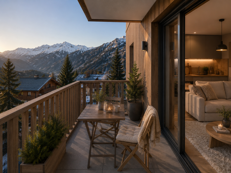 2 pièces avec cabine et balcon au pied des commerces et remontées !  — photo 1