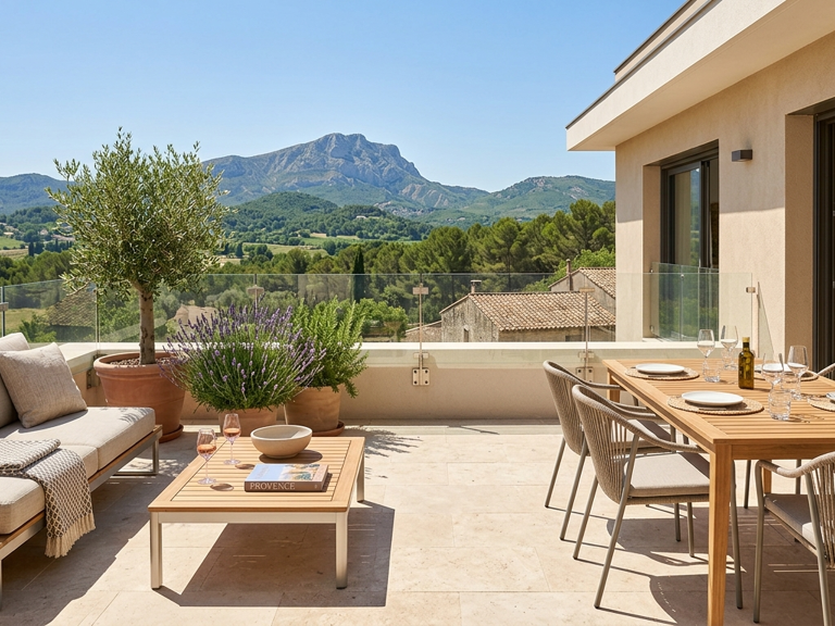 -GRAND T3 de 65m² TRAVERSANT - VUE SAINTE VICTOIRE — photo 1